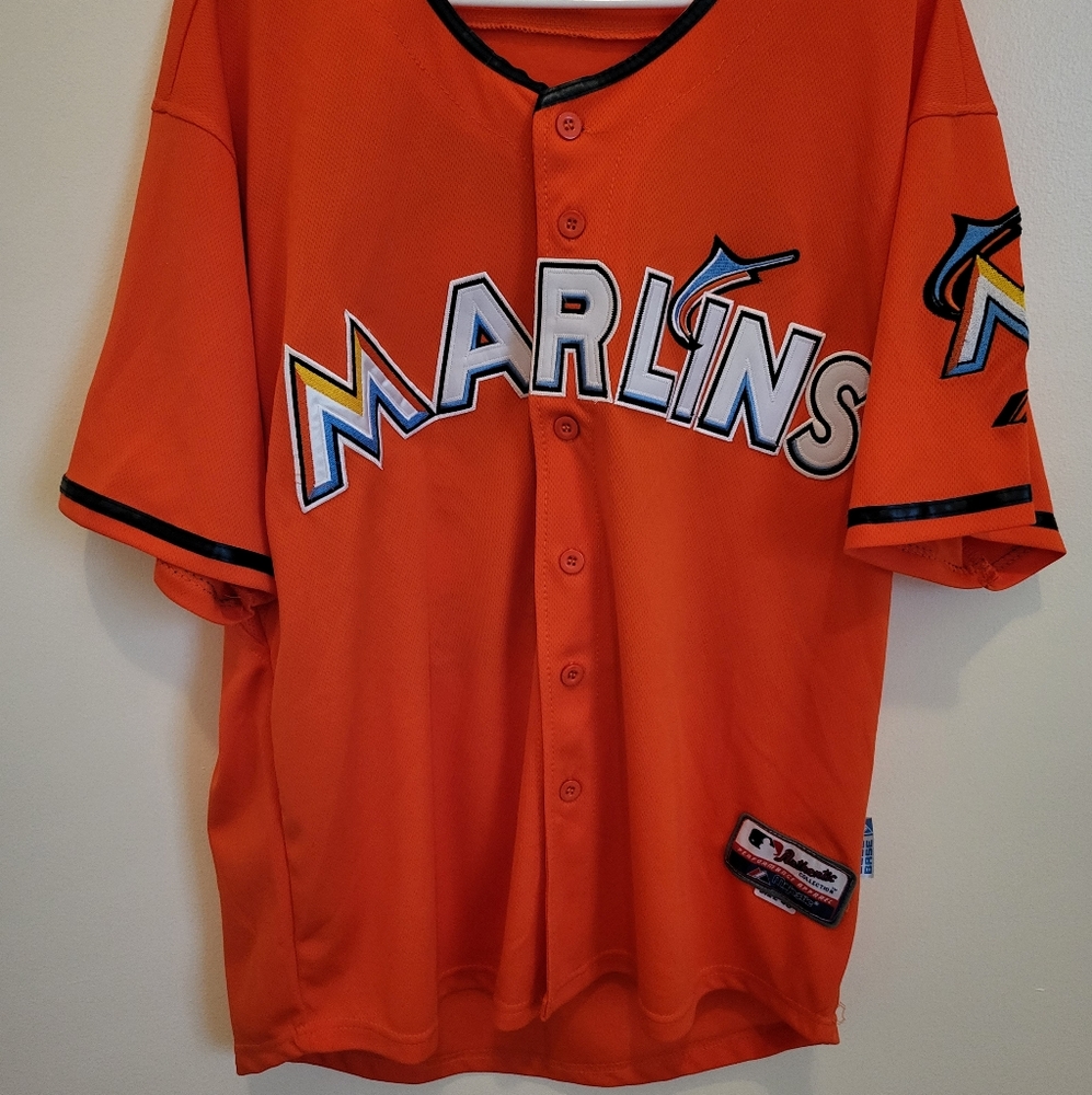 Majestic Miami Marlins Jose Fernandez Jersey